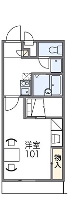 レオパレストホリの物件間取画像